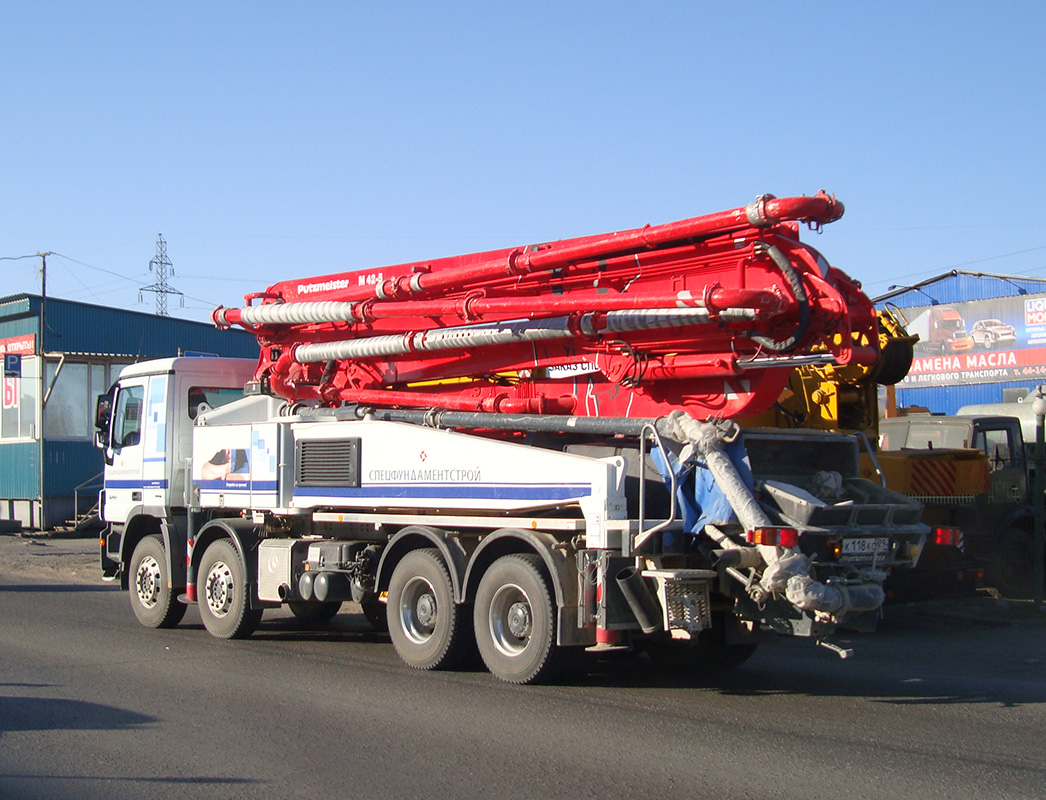 Архангельская область, № К 118 КО 29 — Mercedes-Benz Actros ('2009)