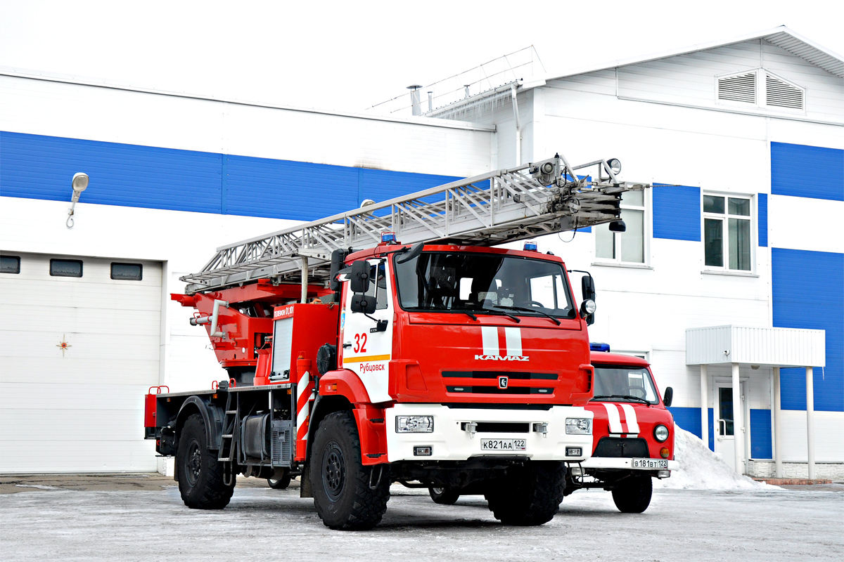 Алтайский край, № К 821 АА 122 — КамАЗ-43502-D5(66)