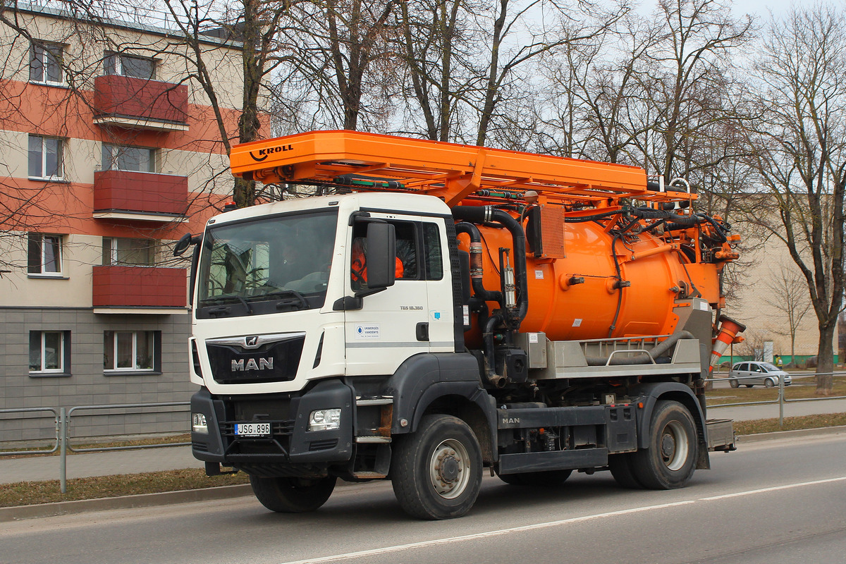 Литва, № JSG 896 — MAN TGS Euro 6 II (Общая модель)