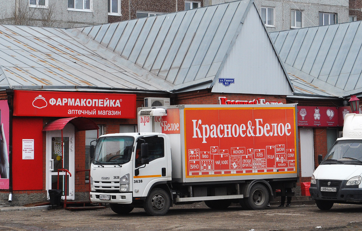 Омская область, № 3638 — Isuzu NPR75 [Z7X]