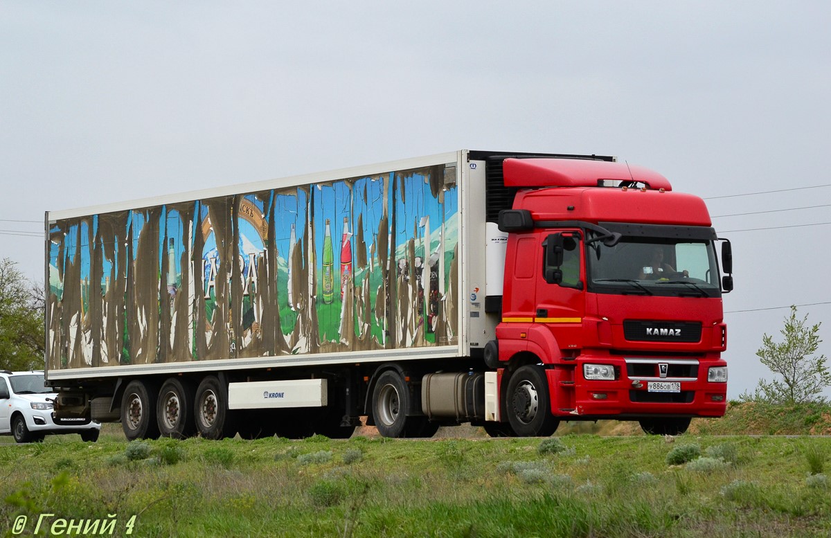 Санкт-Петербург, № У 886 ОВ 178 — КамАЗ-5490-S5(87)