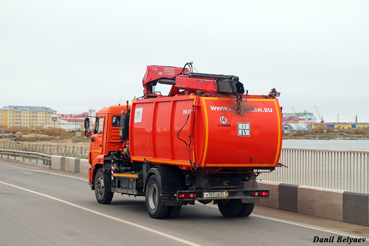 Ненецкий автономный округ, № А 707 СВ 83 — КамАЗ-43253-R4(28)