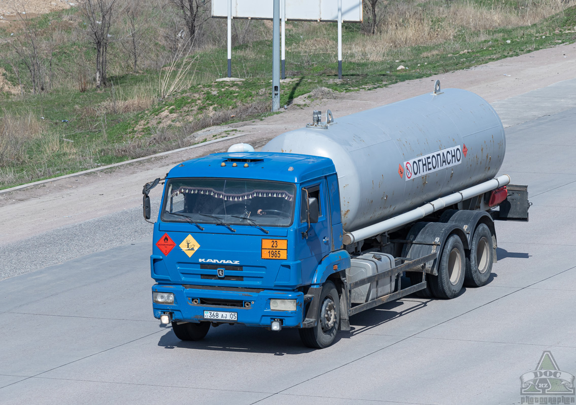 Алматинская область, № 368 AJ 05 — КамАЗ-65117-N3(78)
