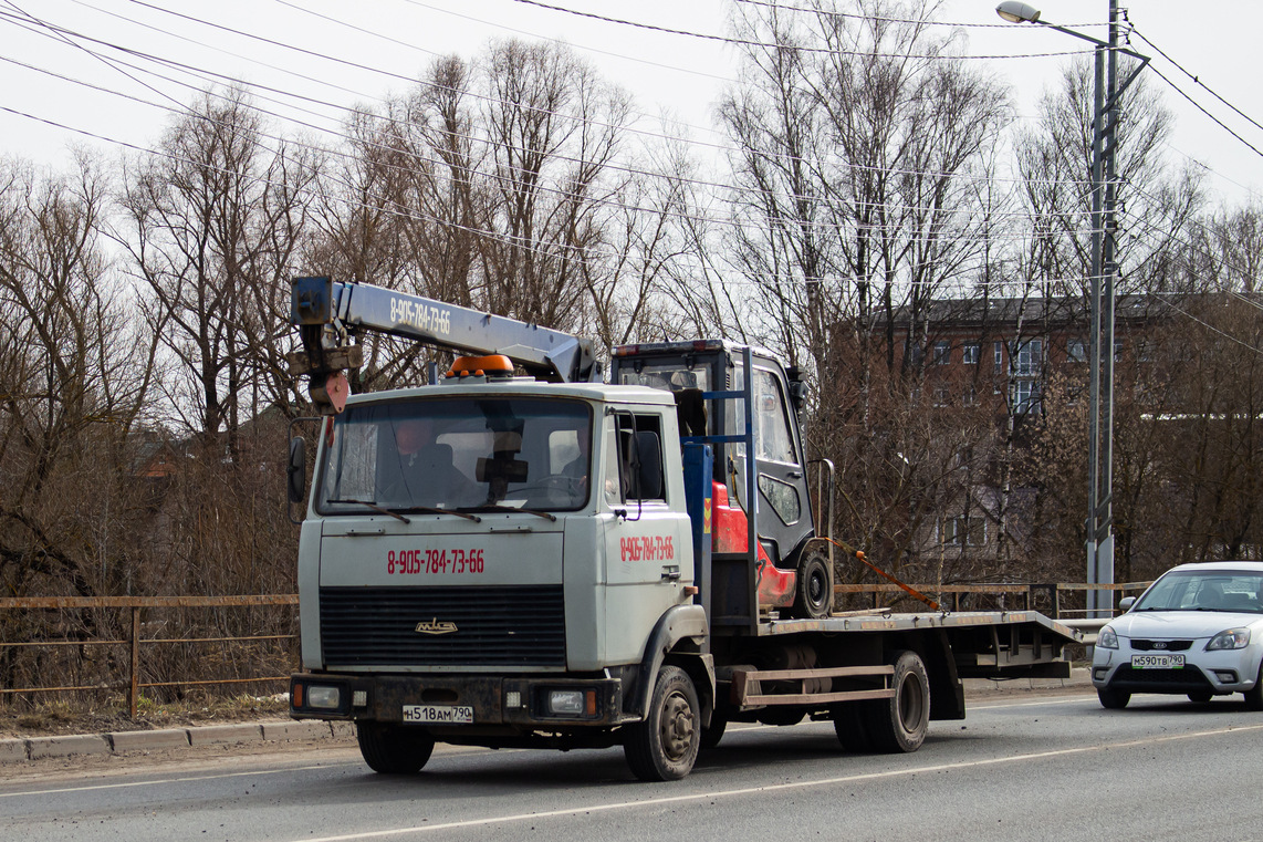 Московская область, № Н 518 АМ 790 — МАЗ-437040
