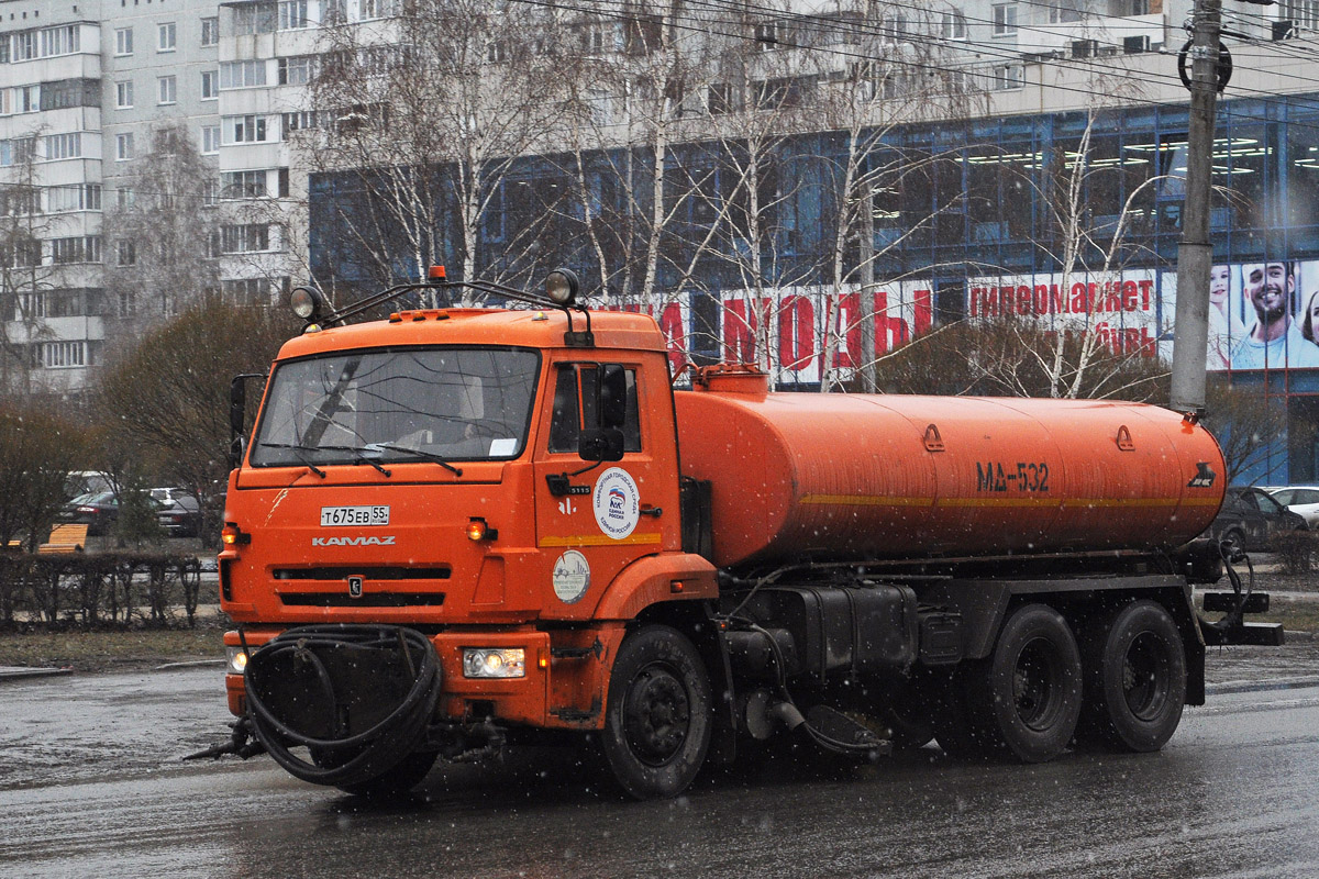 Омская область, № Т 675 ЕВ 55 — КамАЗ-65115-A4(23)
