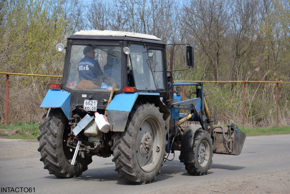 Краснодарский край, № 6621 КО 23 — Беларус-82.1