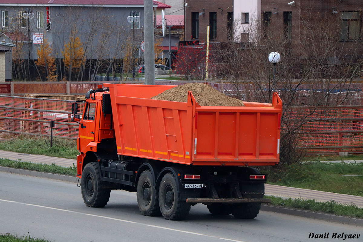 Ненецкий автономный округ, № А 093 ОК 83 — КамАЗ-6522-53
