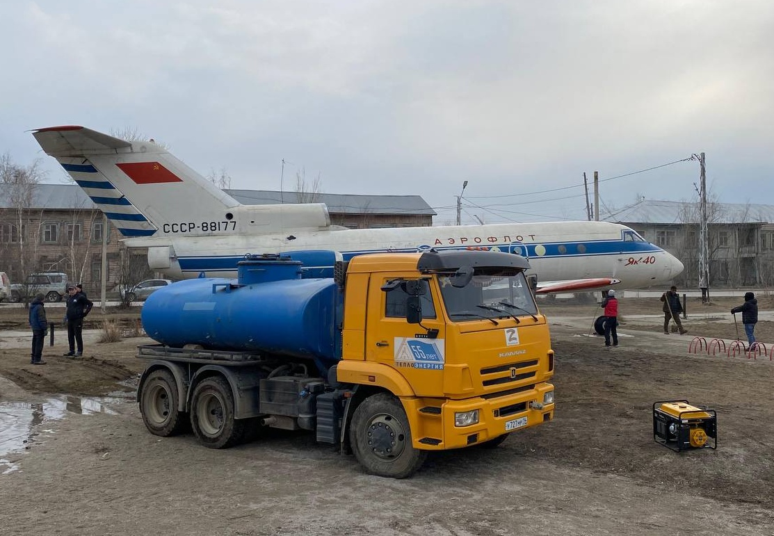 Саха (Якутия), № У 727 МР 14 — КамАЗ-65116-A4(23)