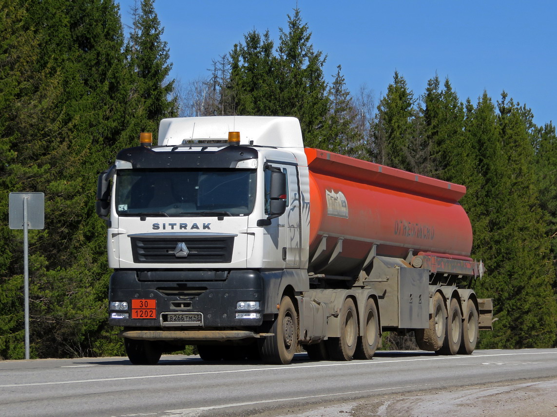 Кировская область, № В 266 ТМ 43 — Sitrak C7H ZZ4256