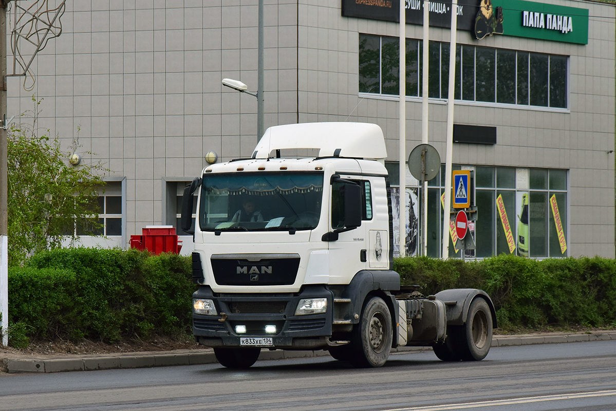 Волгоградская область, № К 833 ХЕ 134 — MAN TGS 19.400