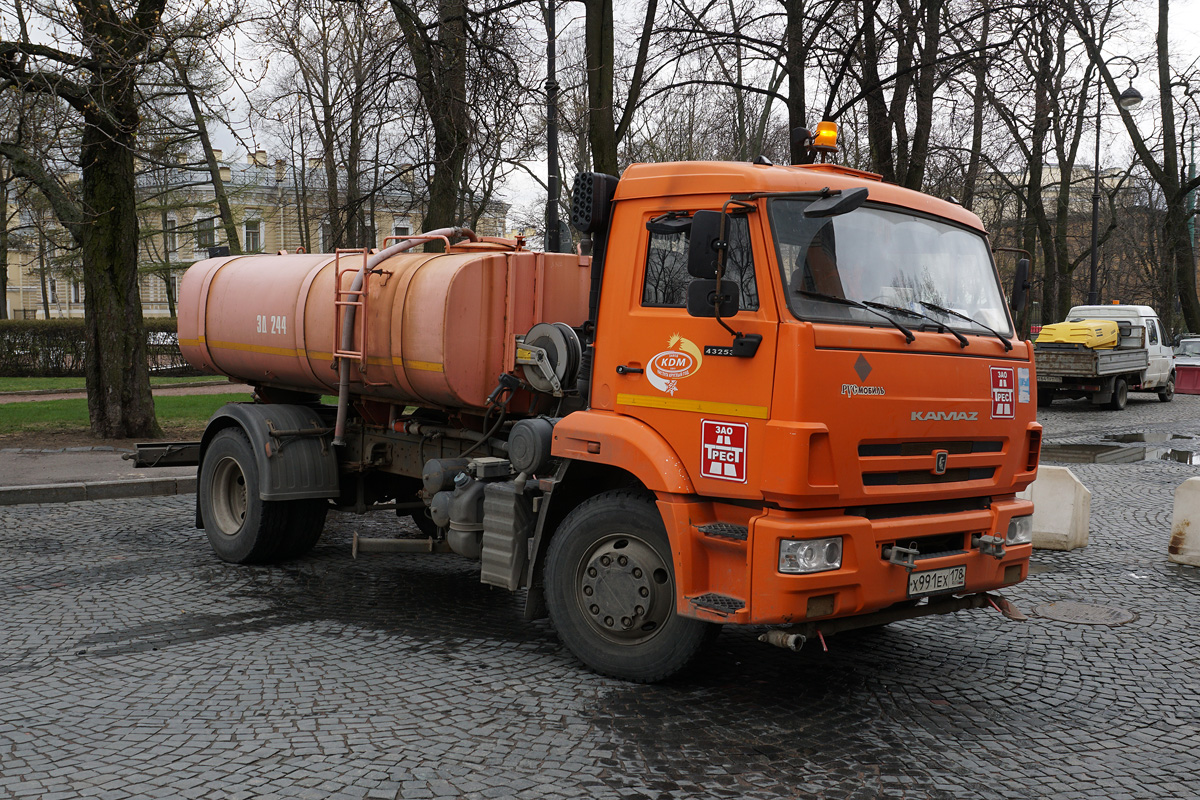 Санкт-Петербург, № Х 991 ЕХ 178 — КамАЗ-43253-R4(28)