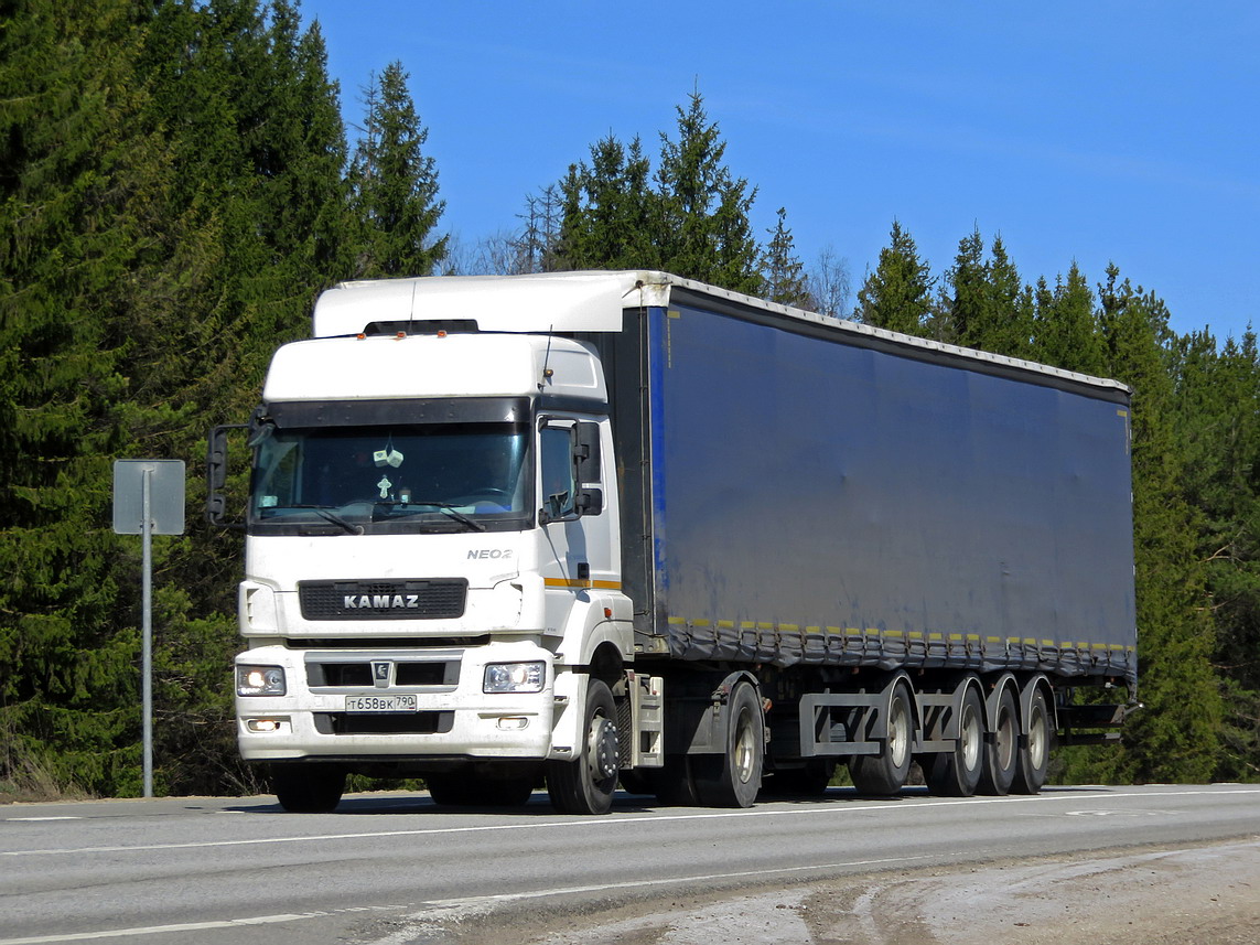 Московская область, № Т 658 ВК 790 — КамАЗ-5490-S5(87)