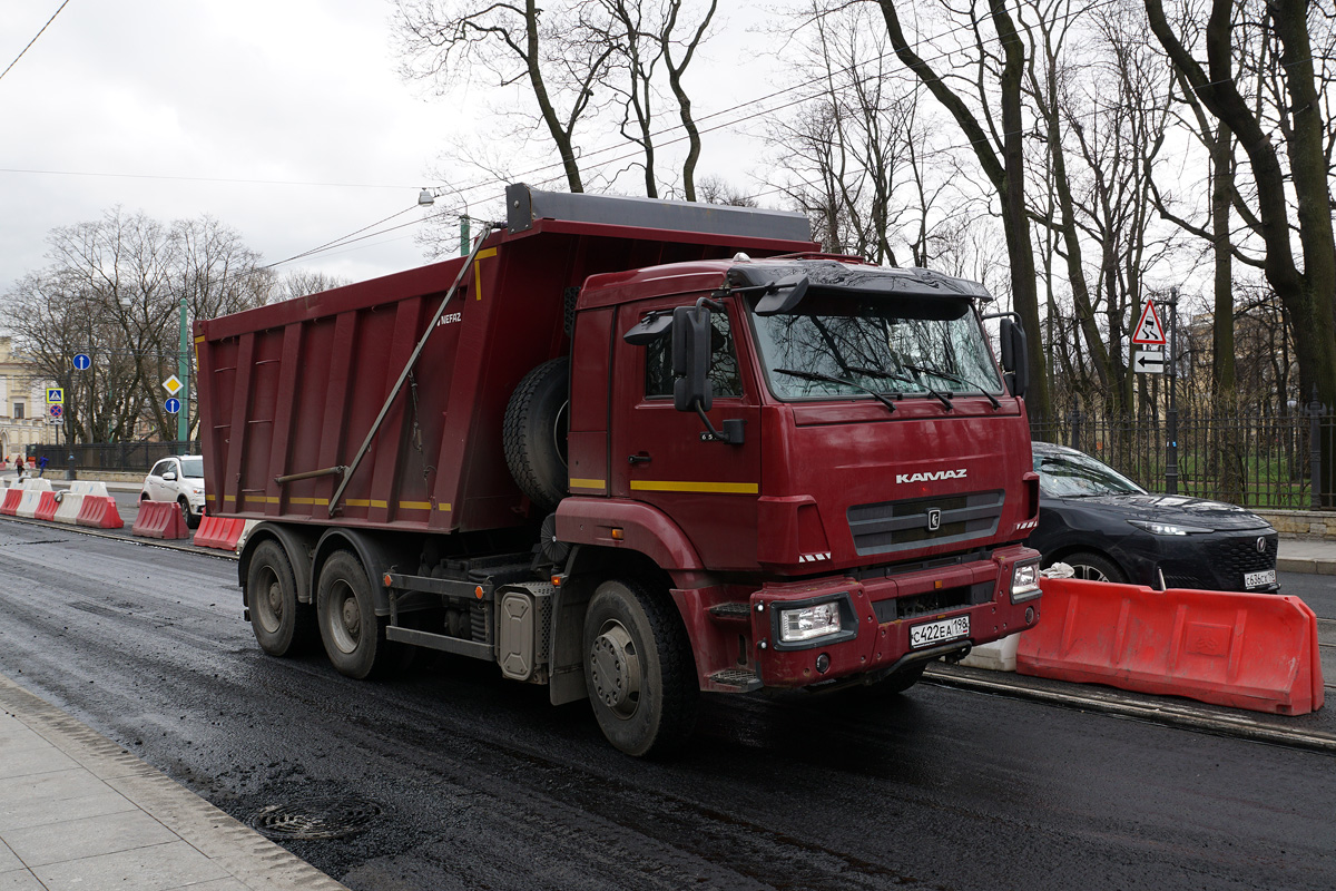 Санкт-Петербург, № С 422 ЕА 198 — КамАЗ-6520-B5(49)