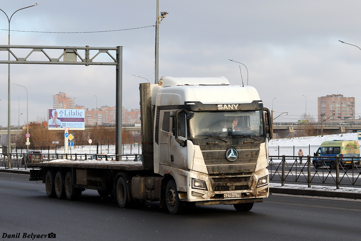 Санкт-Петербург, № С 218 ЕА 198 — SANY D495 HQC4180