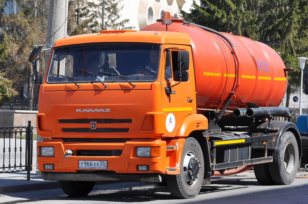 Омская область, № Т 966 ХХ 55 — КамАЗ-43253-R4(28)