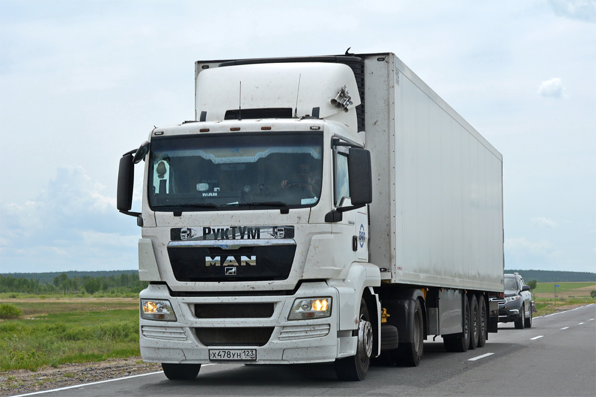 Краснодарский край, № Х 478 УН 123 — MAN TGS 19.400