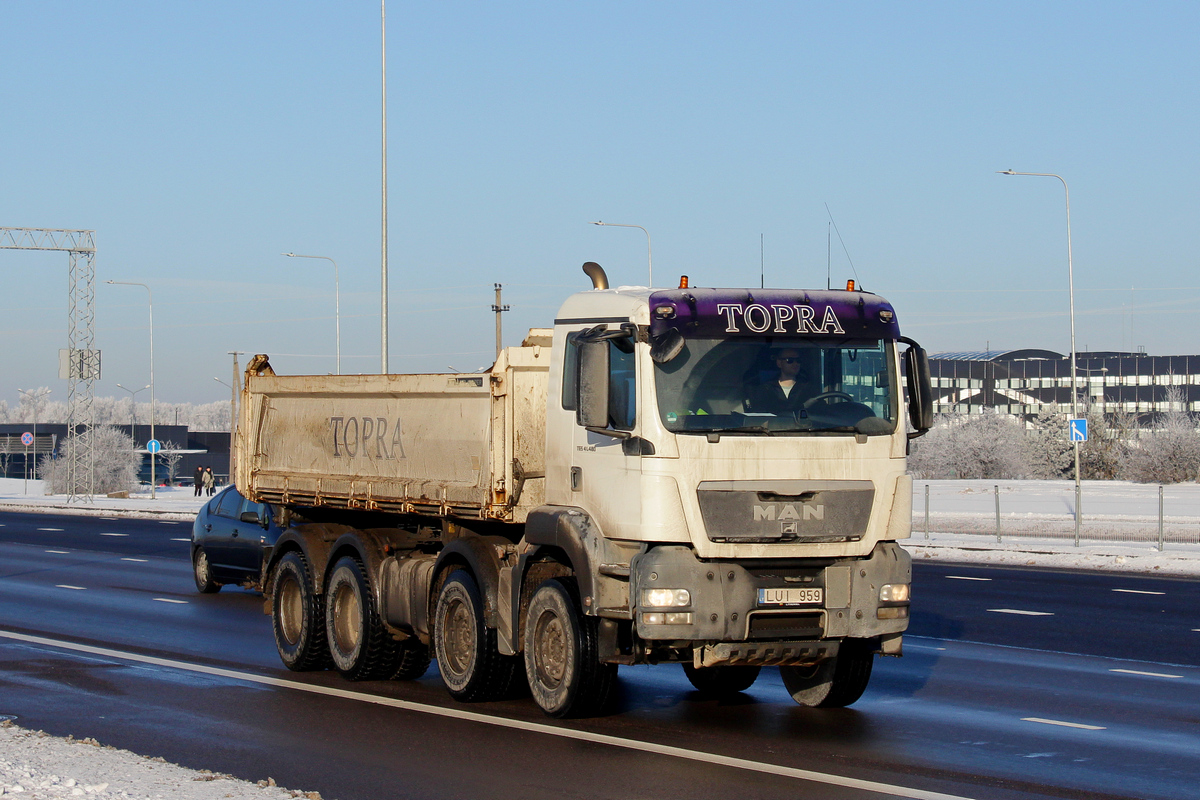 Литва, № LUI 959 — MAN TGS 41.480