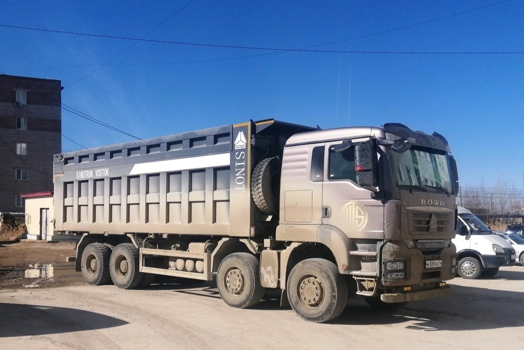 Саха (Якутия), № М 389 НЕ 14 — Howo T5G ZZ3317