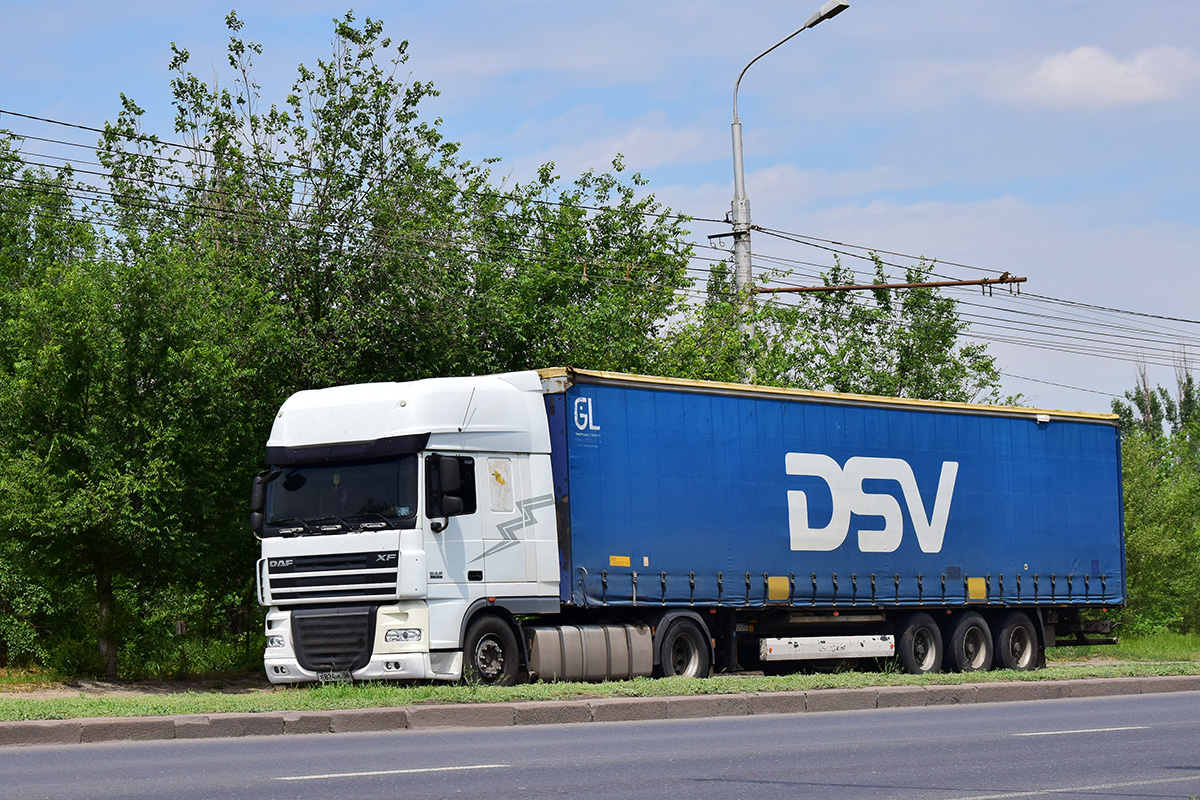 Калмыкия, № Е 824 МР 08 — DAF XF105 FT