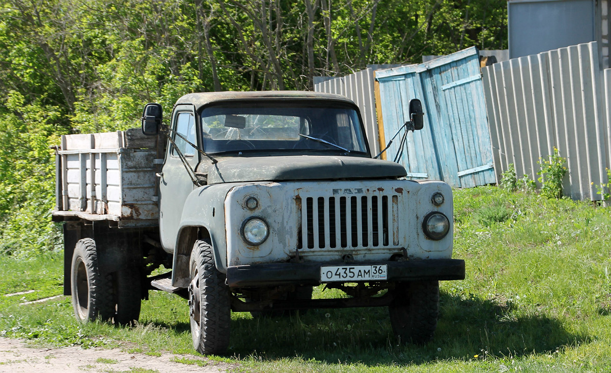 Воронежская область, № О 435 АМ 36 — ГАЗ-53-02