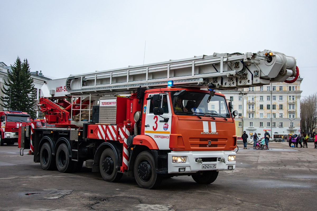 Архангельская область, № М 242 ЕС 29 — КамАЗ-6540-A4(23)