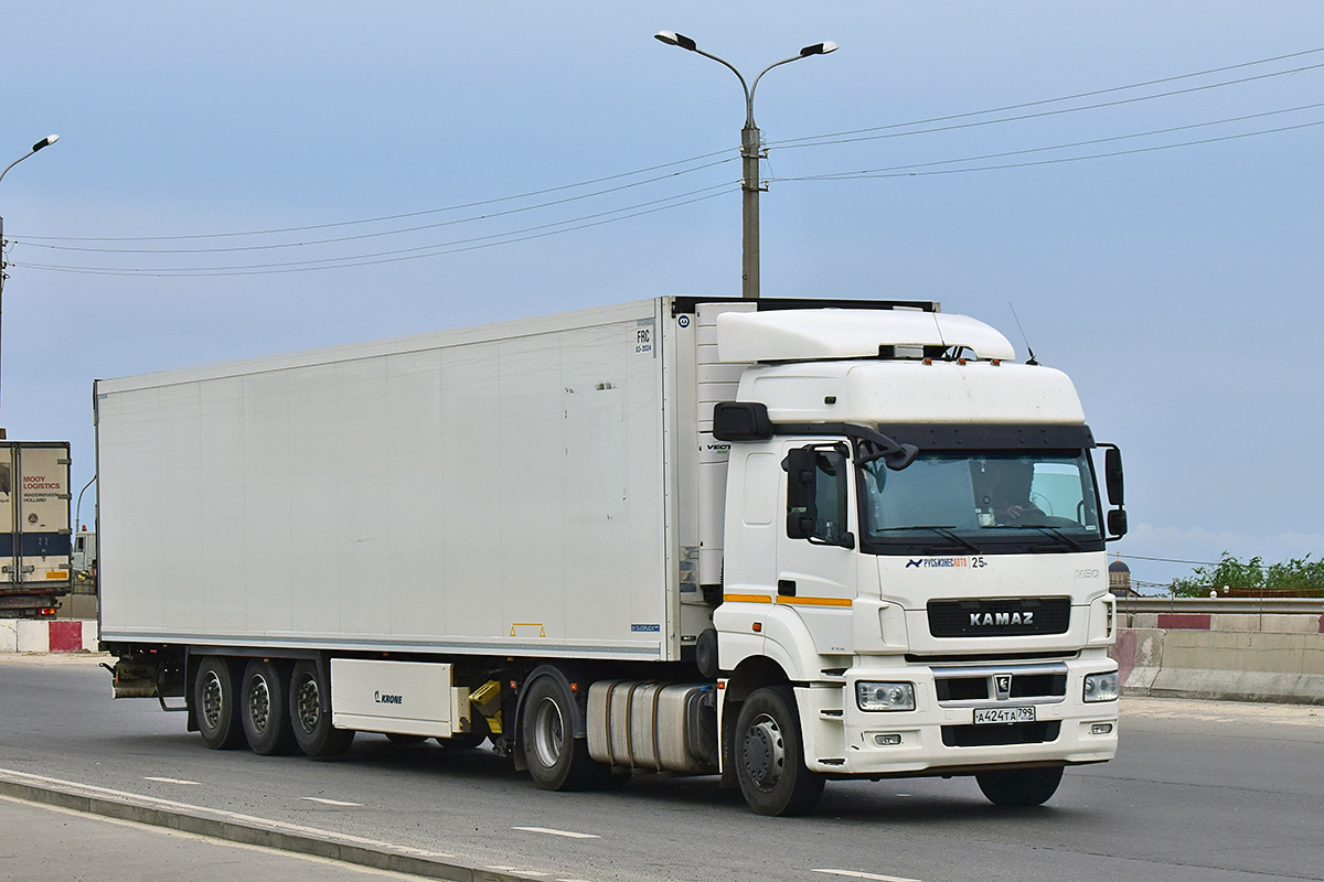 Москва, № А 424 ТА 799 — КамАЗ-5490-S5(87)
