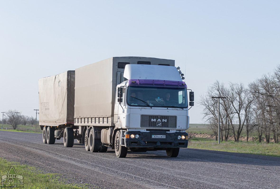 Алматинская область, № 834 AUW 05 — MAN F2000 26.463