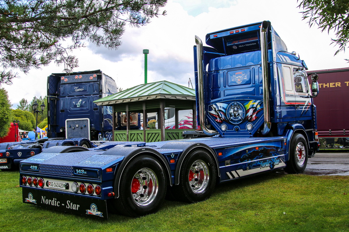 Швейцария, № SG-143420 — Scania (II) R143H; Финляндия — Power Truck Show 2019