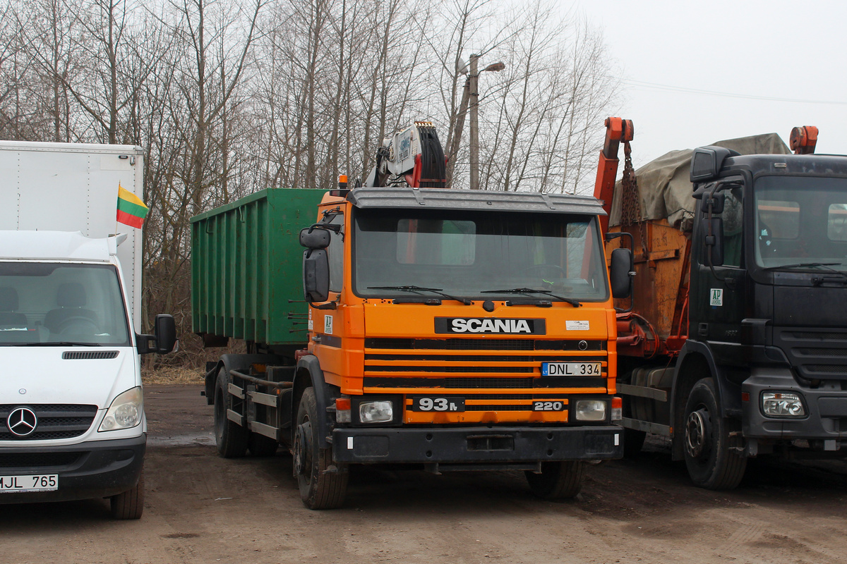 Литва, № 1036 — Scania (II) P93M