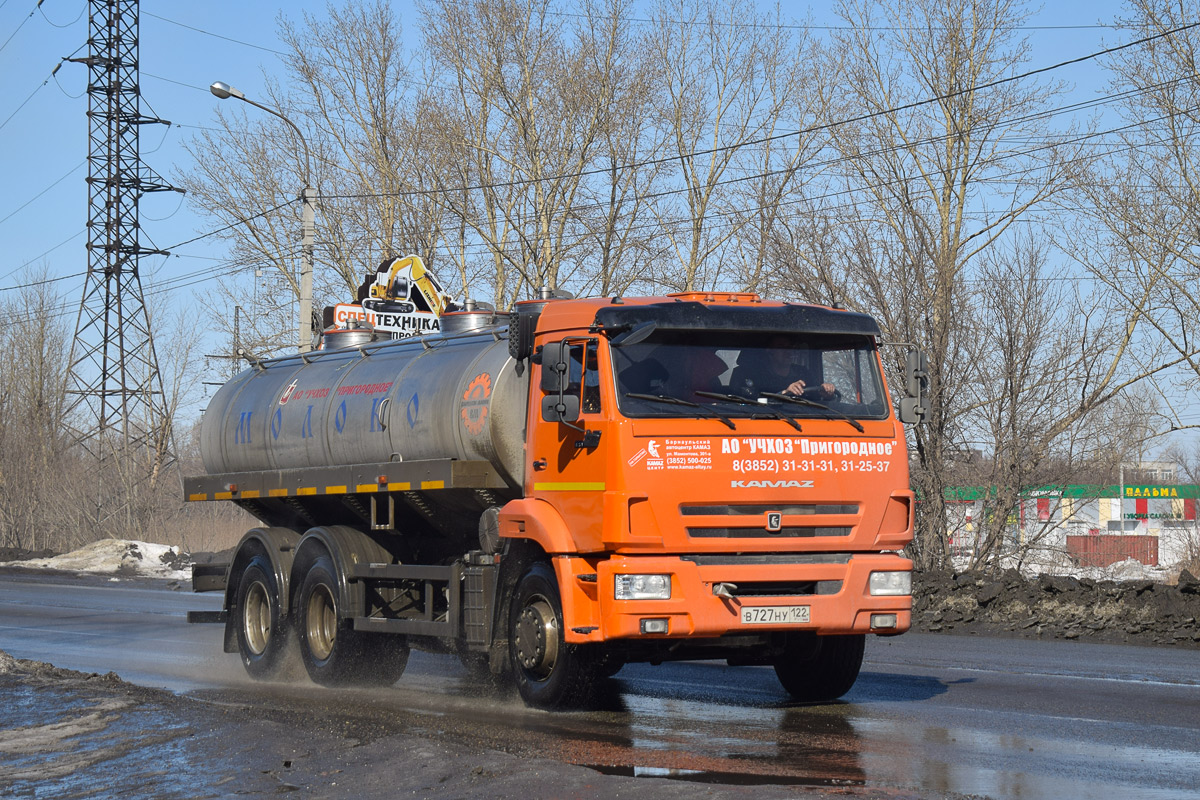 Алтайский край, № В 727 НУ 122 — КамАЗ-65115-A5(48)