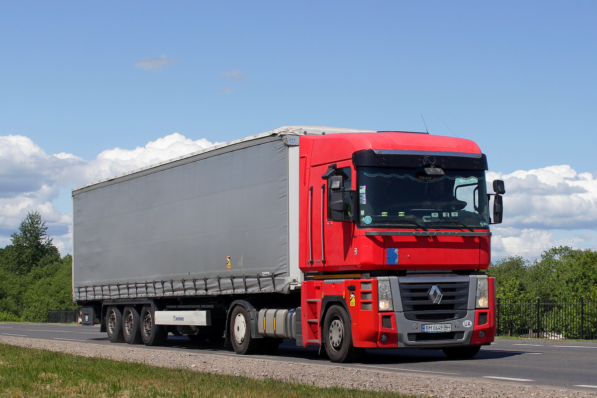 Сумская область, № ВМ 0649 ВН — Renault Magnum ('2008)