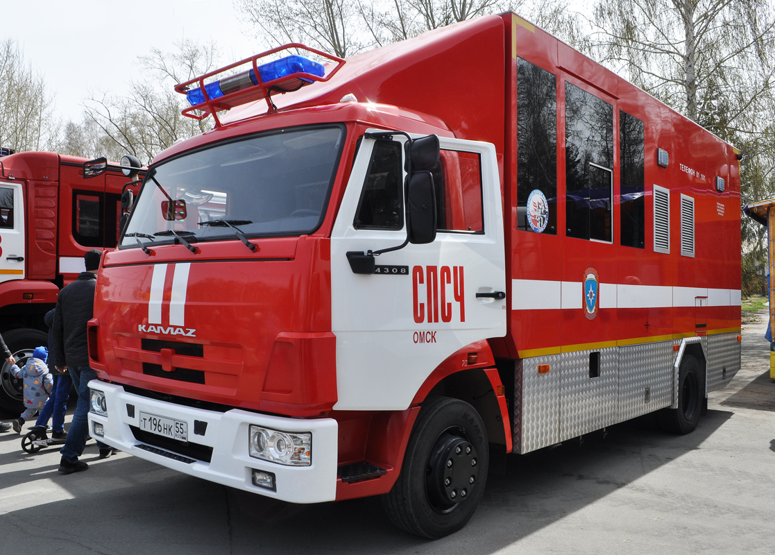 Омская область, № Т 196 НК 55 — КамАЗ-4308-C4(25)