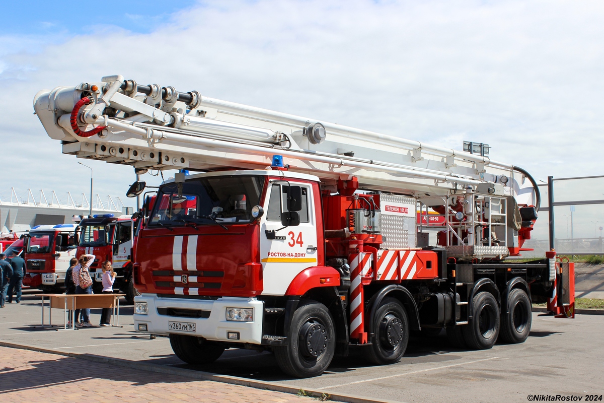 Ростовская область, № У 360 УМ 161 — КамАЗ-6540-A4(23)