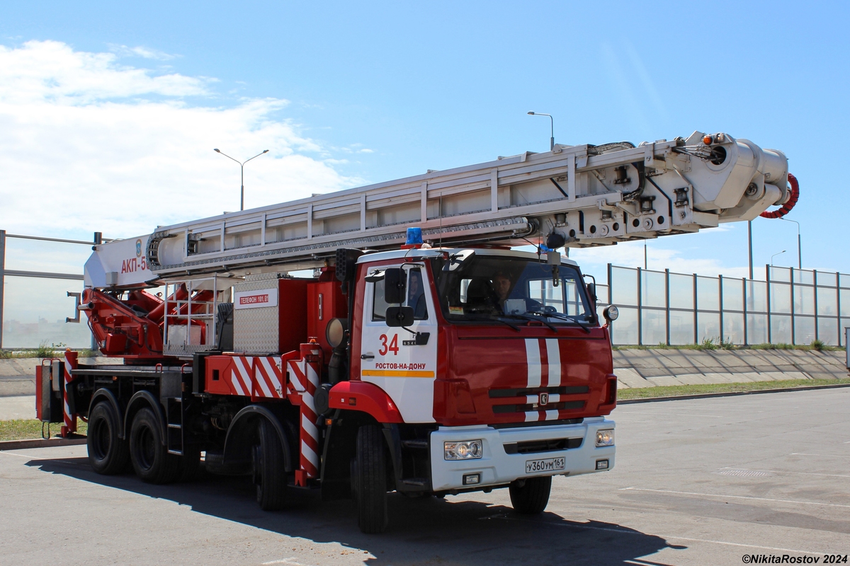 Ростовская область, № У 360 УМ 161 — КамАЗ-6540-A4(23)