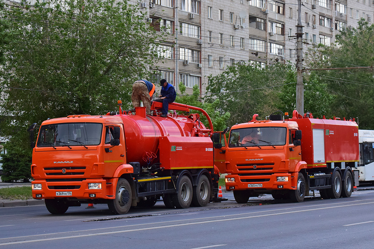 Волгоградская область, № К 369 УК 134 — КамАЗ-65115-A5(48); Волгоградская область, № К 365 УК 134 — КамАЗ-65115-A5(48)