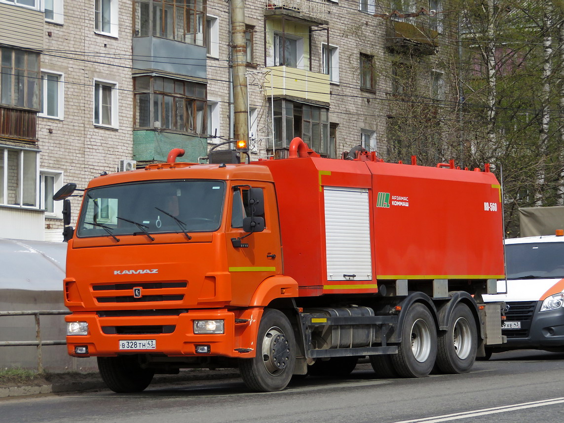 Кировская область, № В 328 ТН 43 — КамАЗ-65115-A5(48)
