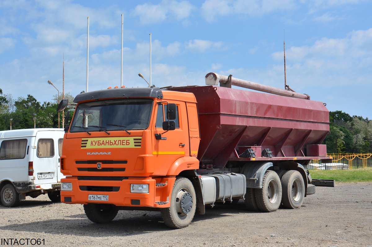 Краснодарский край, № В 167 МЕ 193 — КамАЗ-65115-50