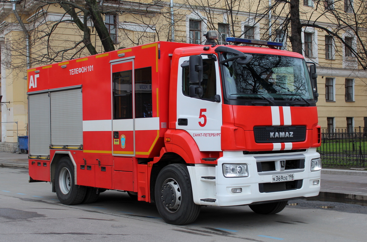 Санкт-Петербург, № К 369 ОЕ 198 — КамАЗ-5325-G5(69)