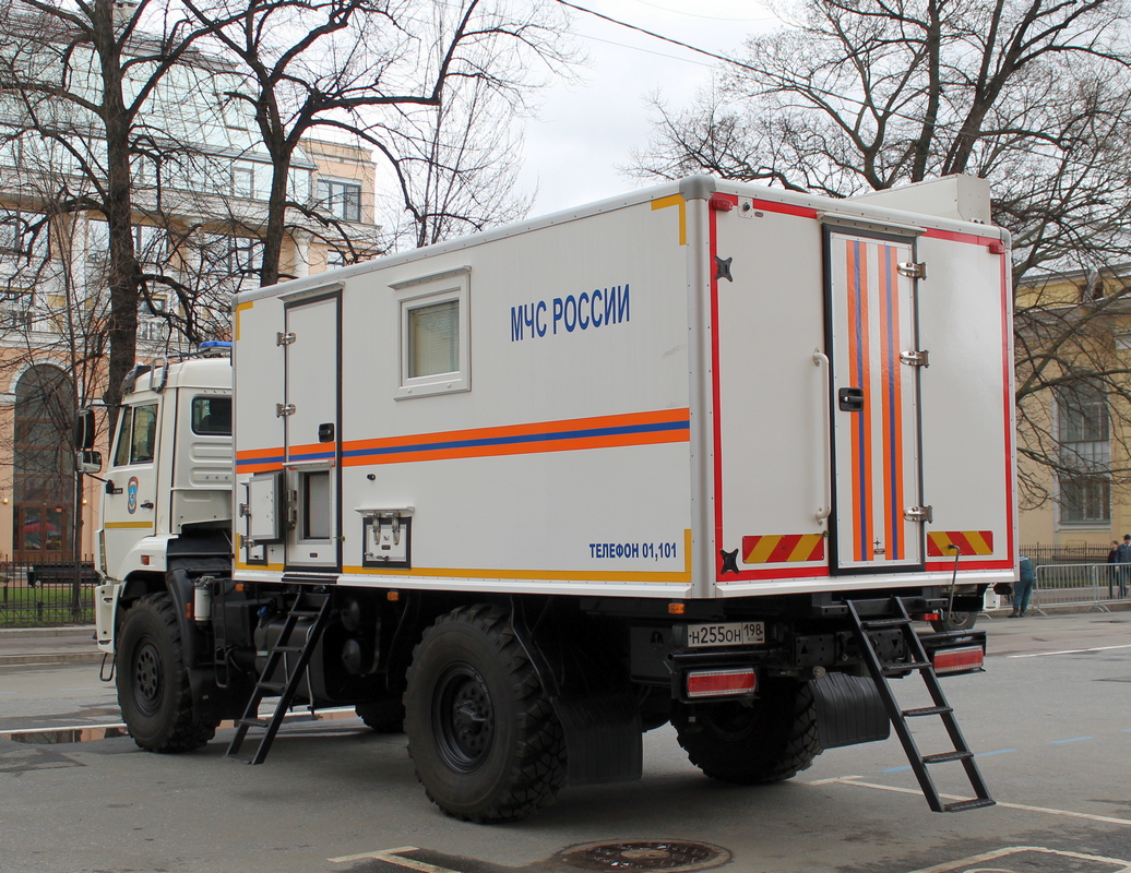 Санкт-Петербург, № Н 255 ОН 198 — КамАЗ-43502-D5(66)