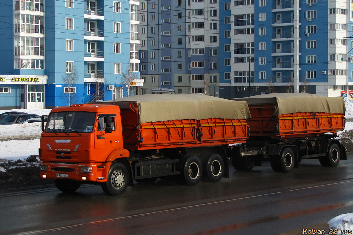 Алтайский край, № Н 933 ТТ 22 — КамАЗ-65115-N3(78)