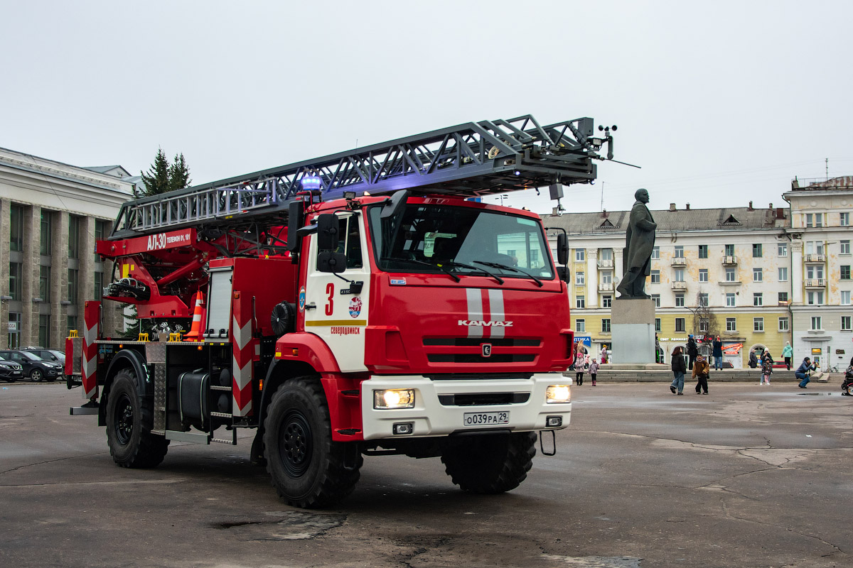 Архангельская область, № О 039 РА 29 — КамАЗ-43502-D5(66)