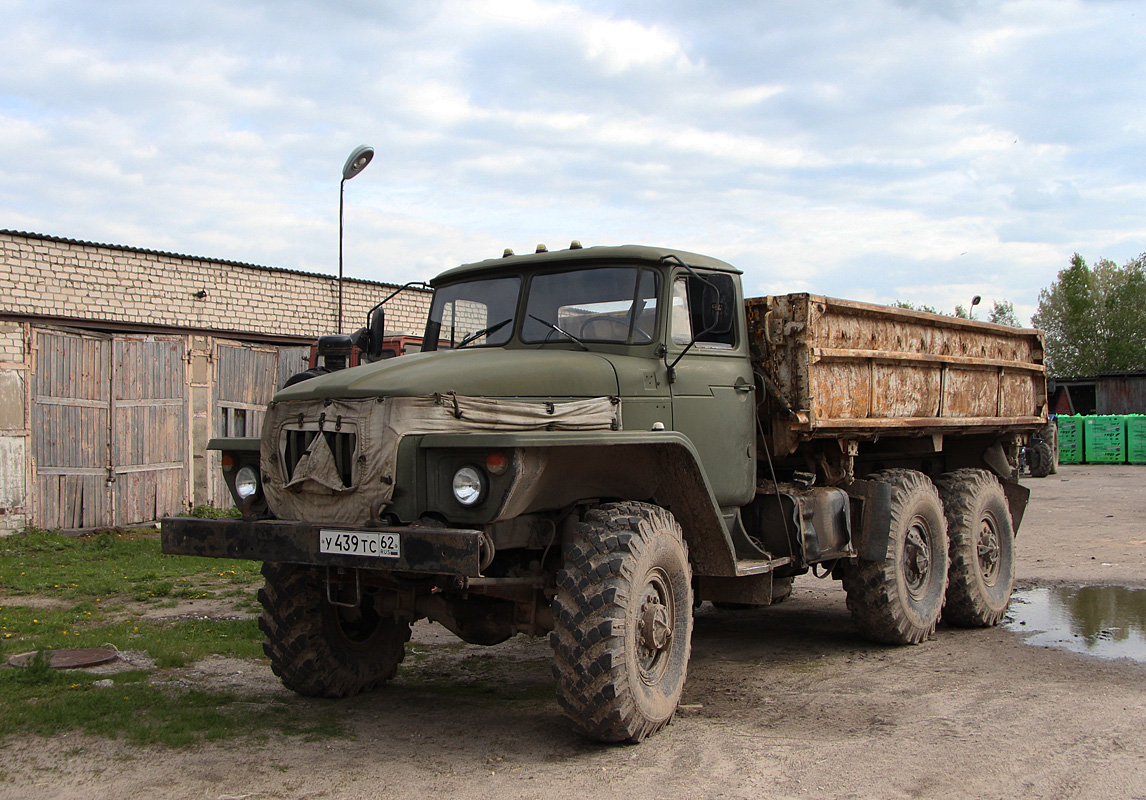 Рязанская область, № У 439 ТС 62 — Урал-5557-10