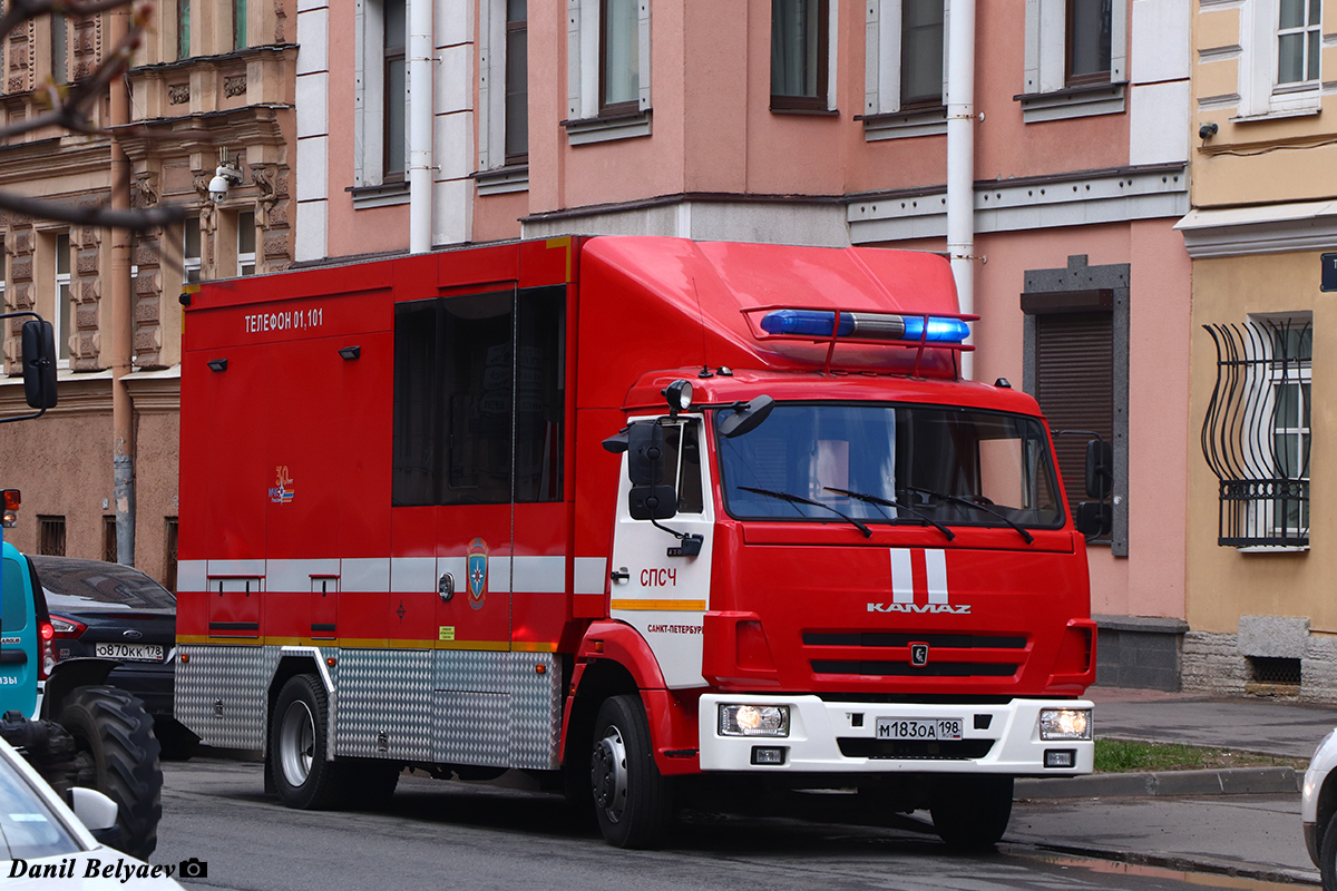 Санкт-Петербург, № М 183 ОА 198 — КамАЗ-4308-G5(69)