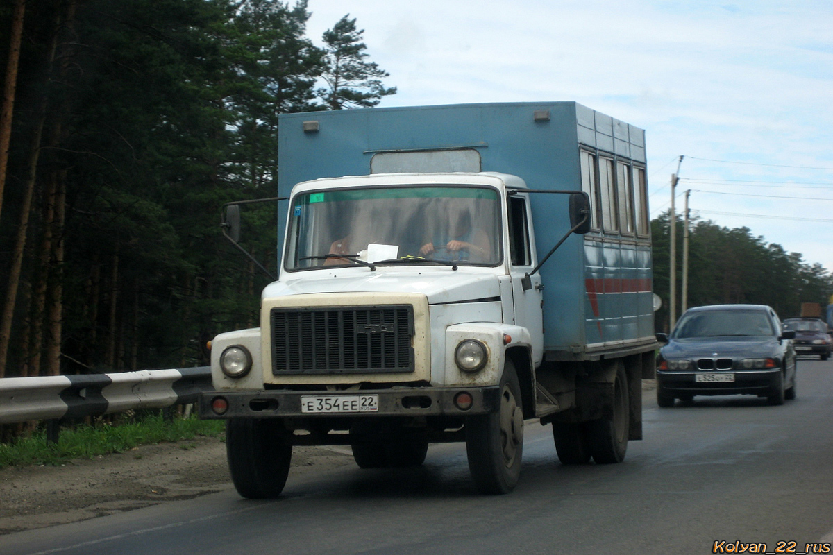 Алтайский край, № Е 354 ЕЕ 22 — ГАЗ-3307 [X5P]