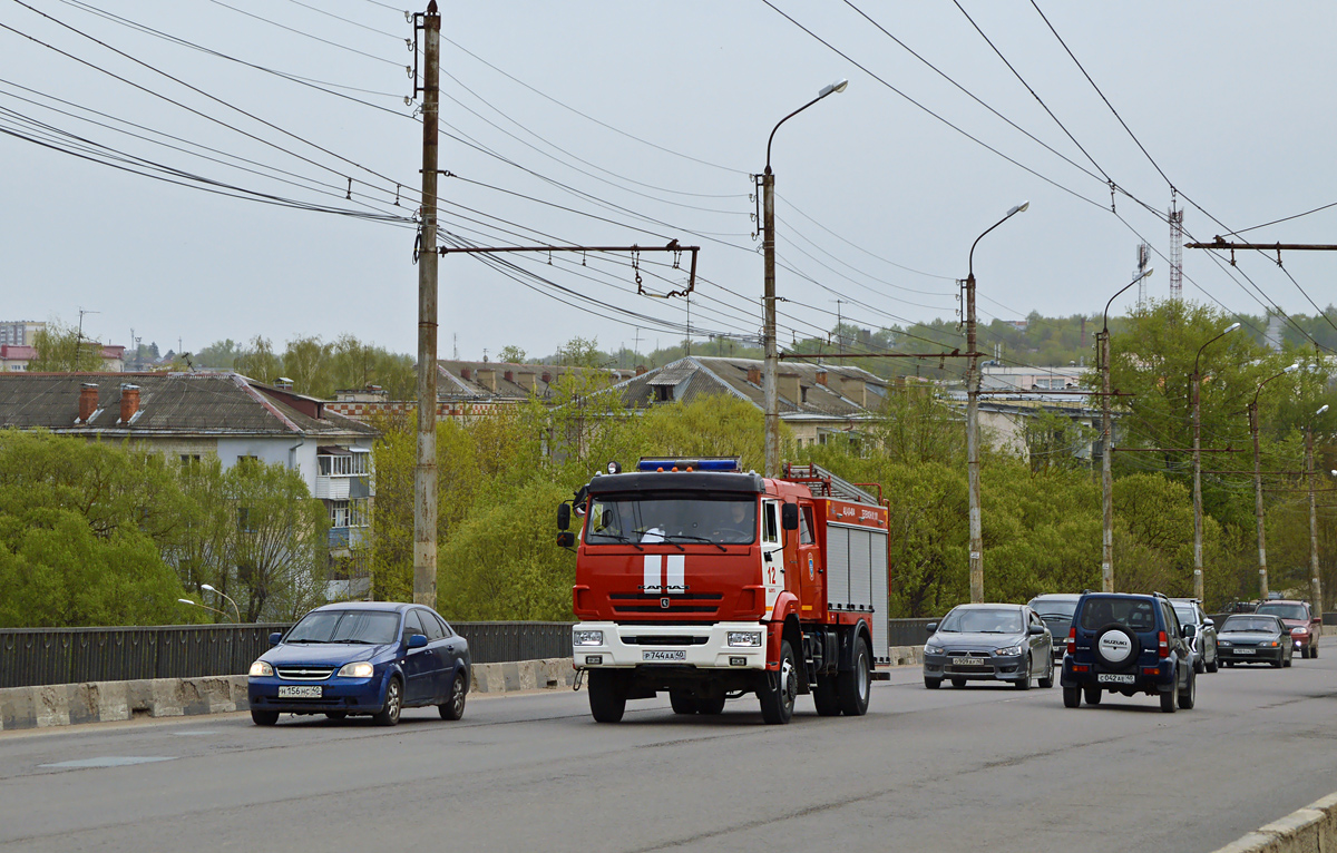 Калужская область, № Р 744 АА 40 — КамАЗ-43265-D5(66)