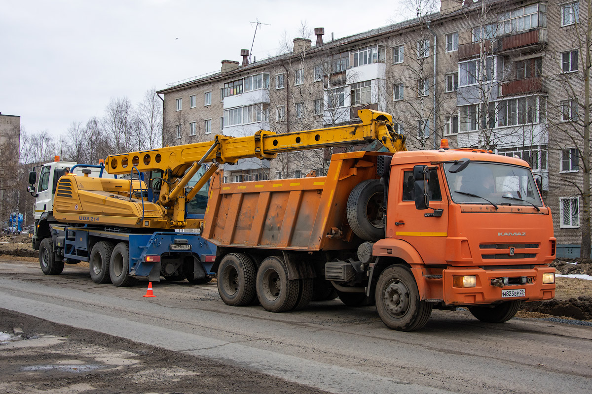 Архангельская область, № М 823 ВР 29 — КамАЗ-65115-A4(23)