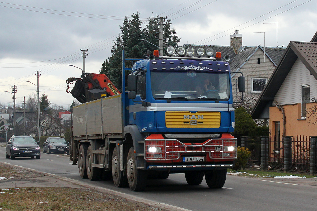 Литва, № JJO 554 — MAN TGA 41.460