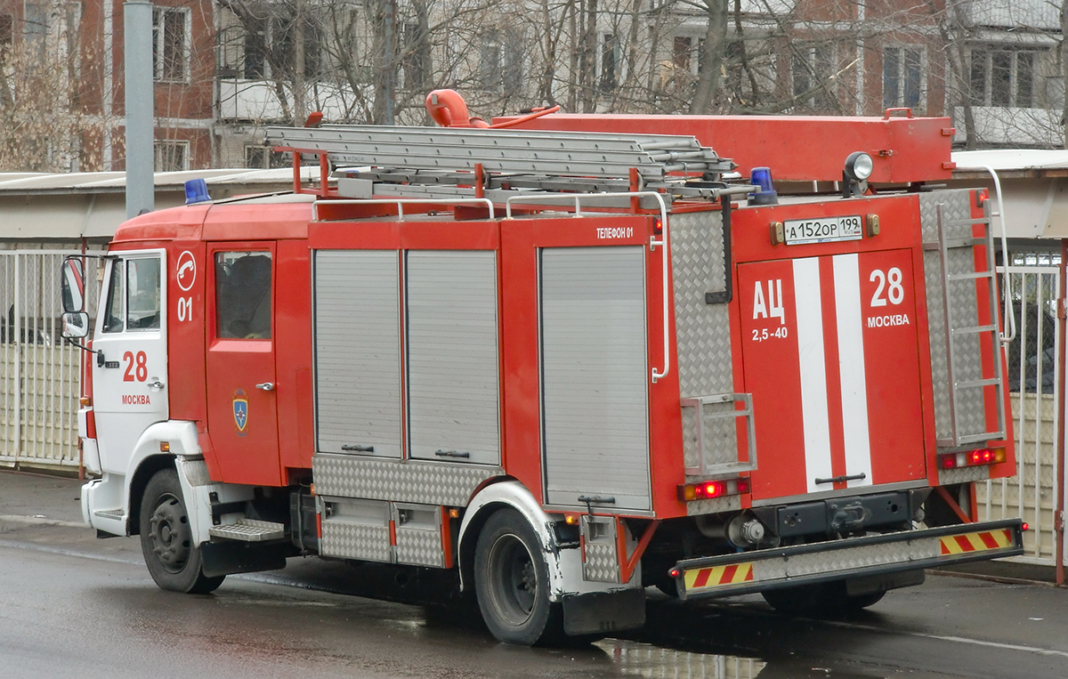 Москва, № А 152 ОР 199 — КамАЗ-4308-H3(99)