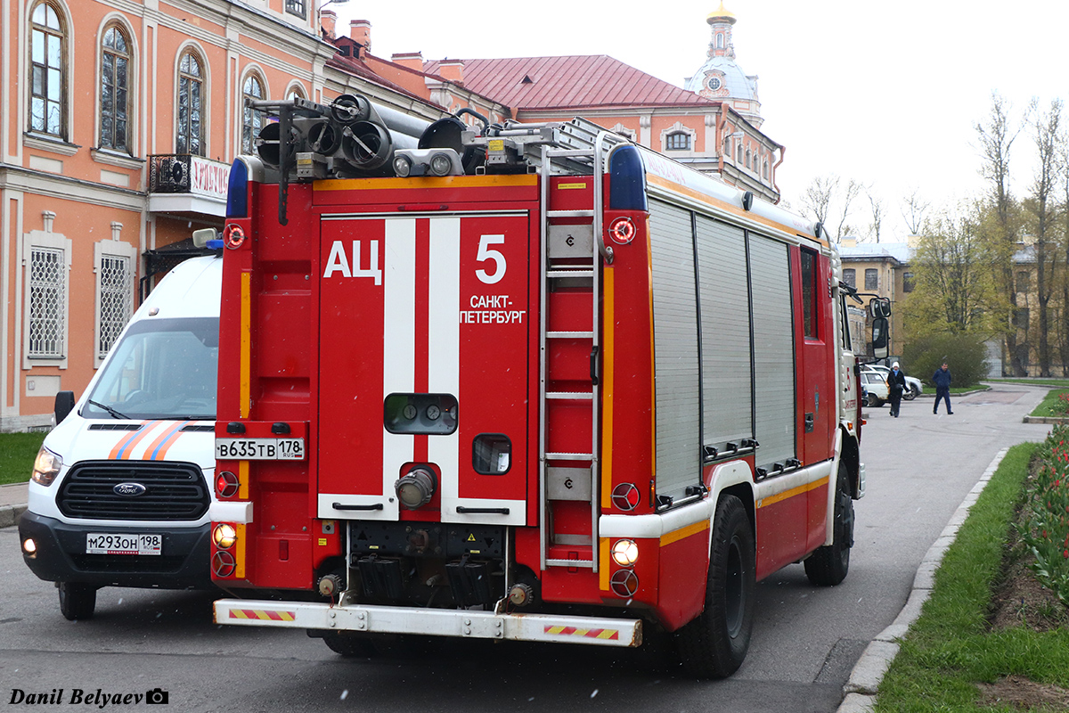 Санкт-Петербург, № В 635 ТВ 178 — КамАЗ-43253-A3(96)