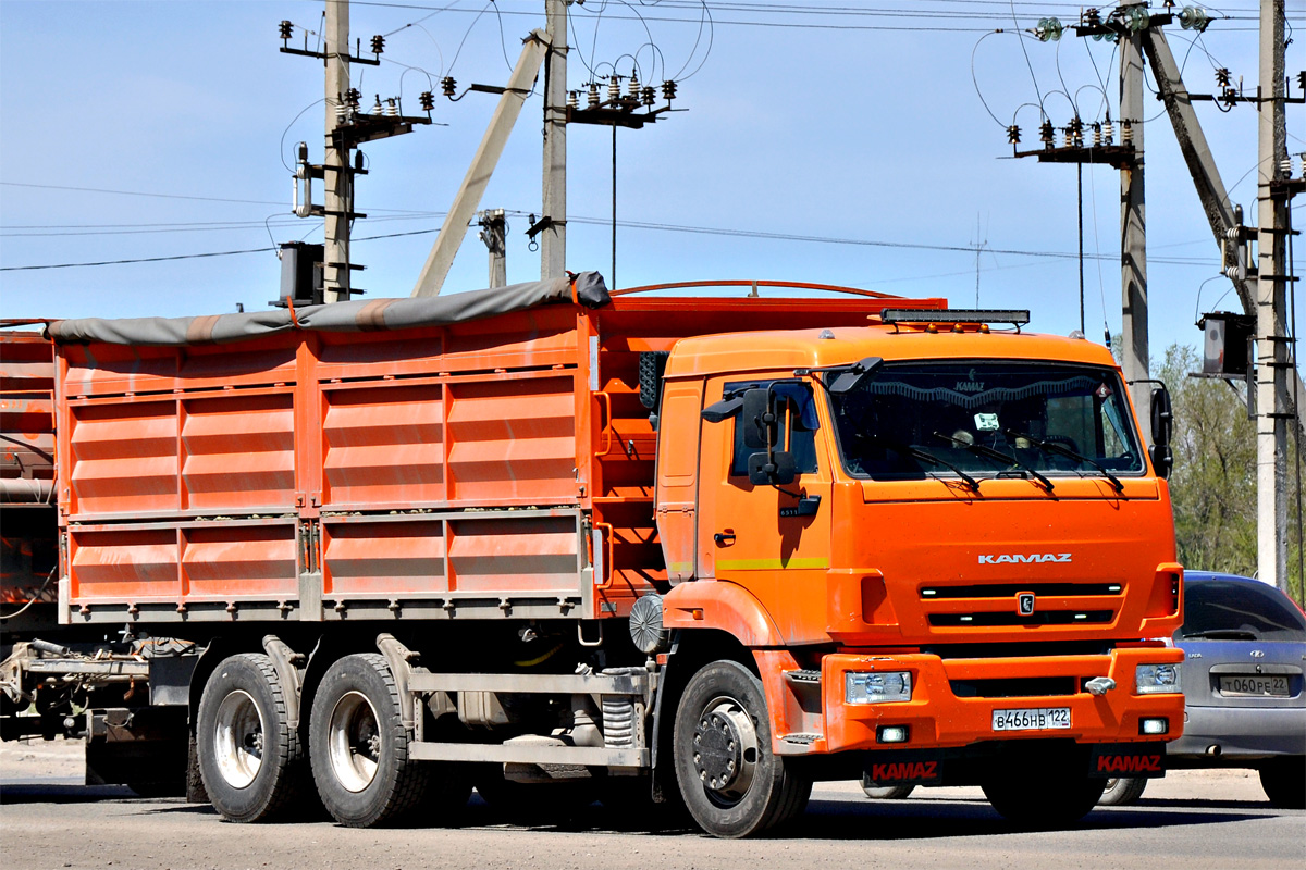 Алтайский край, № В 466 НВ 122 — КамАЗ-65115-A5(48)